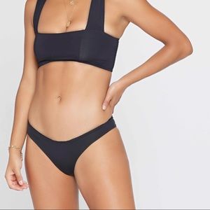 l*space black bikini bottoms
